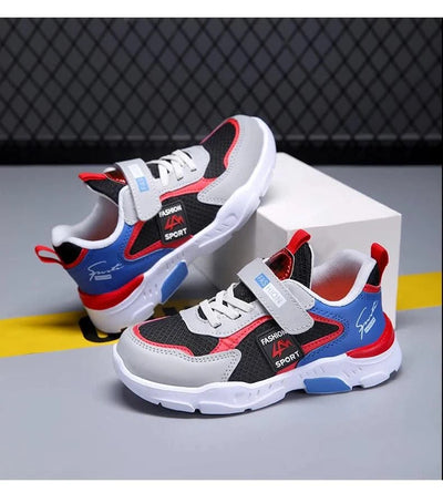 Children Casual Sports Shoes for Boys Breathable Summer Kids Hook&Loop Students Girls School Running Kids' Outdoor Sneakers