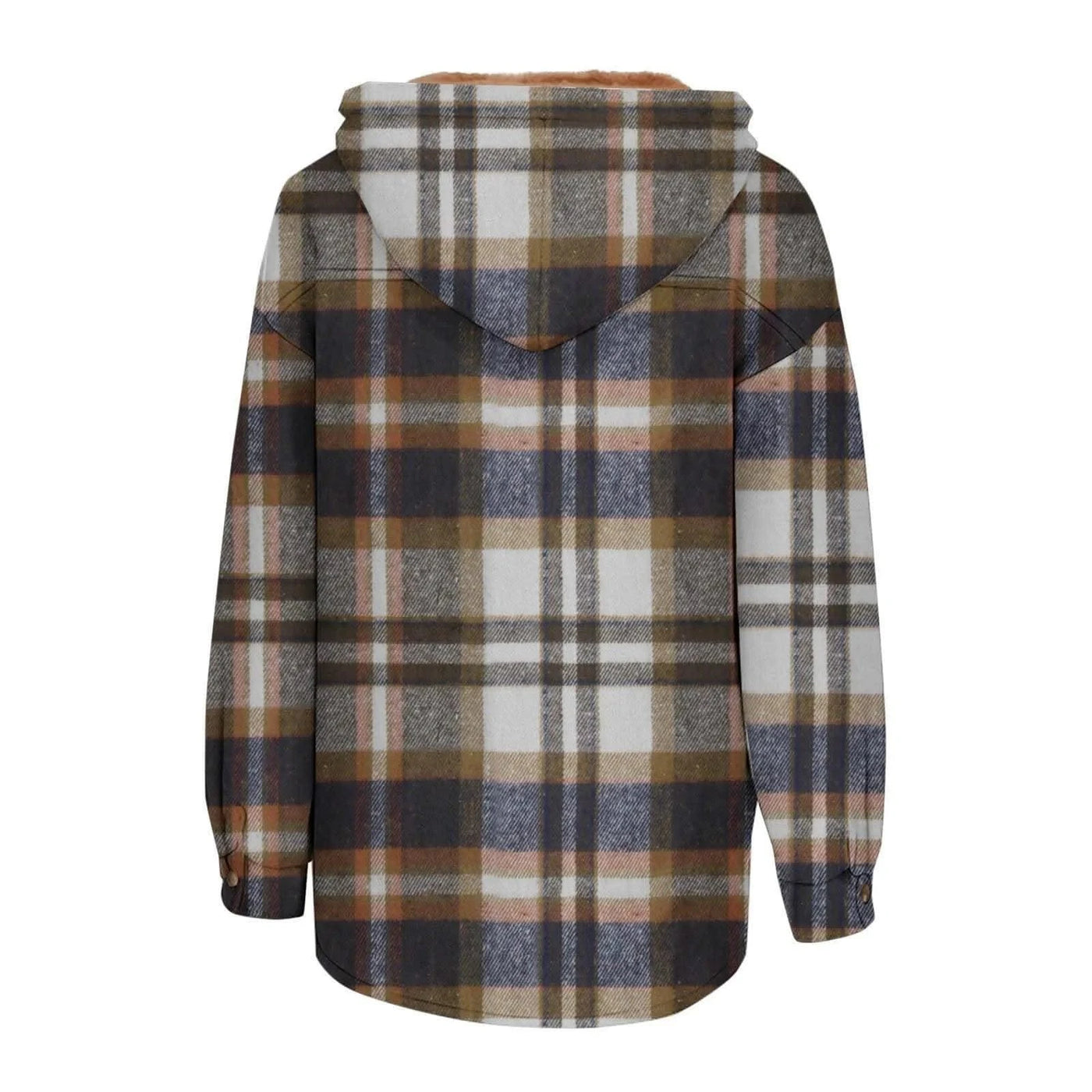 Women Chic Jackets Autumn Winter Lapel Patchwork Coats Casual Office Jacket