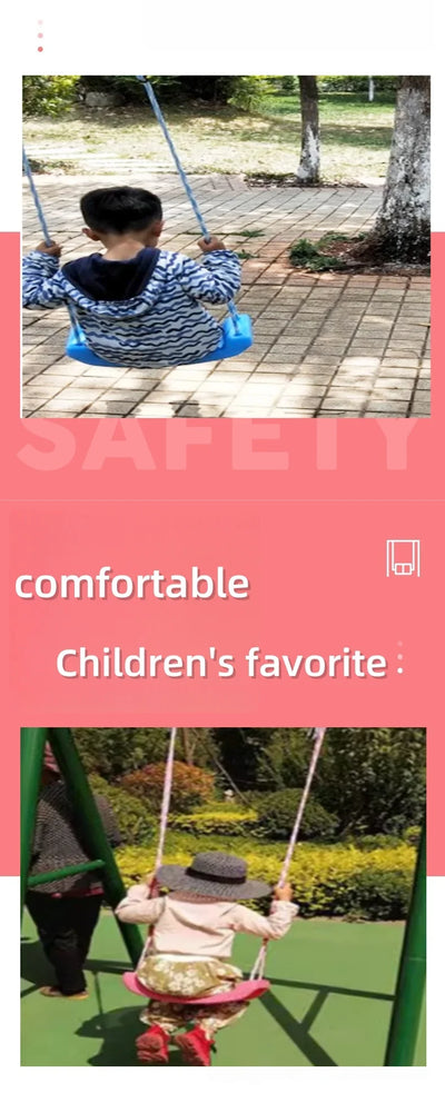 Baby swing, children's garden swing outdoor toys, adjustable height indoor and outdoor swing toys, children's outdoor games