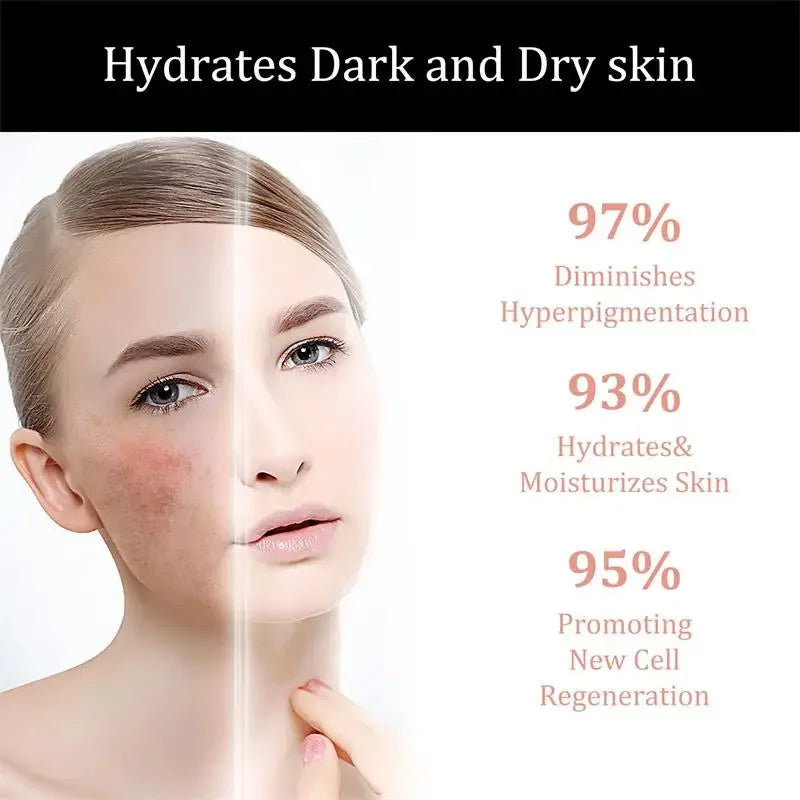 Melanin Facial Repair Serum 30ml Hydrating Repairing Dark Skin Whiten Vitamin C Essence Reduces Pigmentation Improve Skin Makeup
