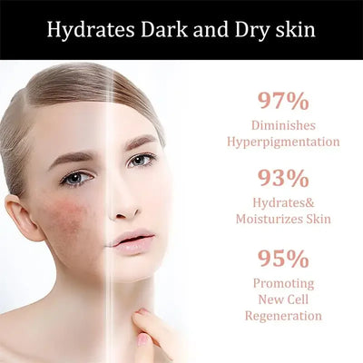 Melanin Facial Repair Serum 30ml Hydrating Repairing Dark Skin Whiten Vitamin C Essence Reduces Pigmentation Improve Skin Makeup