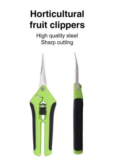1 Set, Garden Scissors, Garden Pruning Shears, Non-slip Labor-saving Flower Branch Branch Shears, Fruit And Vegetable Shears, Fr - Elanique