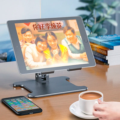 Laptop Stand Adjustable Aluminum Alloy Notebook Tablet Stand Up to 17 Inch Laptop Portable Fold Holder Cooling Bracket Support