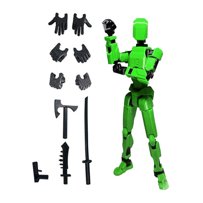 Multi-Jointed Action Figure Movable Shapeshift Robot 3D Printed Mannequin Dummy Figures Toys Kids Adults Parent-children Games