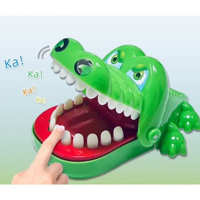 Fun Crocodile Teeth Bite Finger Children Games To Stress Press New Strange Creative Children's Holiday Gift