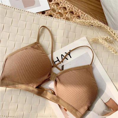 Women Cross Strap Sports Bra Push Up Top Women Yoga Gym Crop Tops Brassiere Femme Fitness Tops Sport Bh Breathable Bras Camisole
