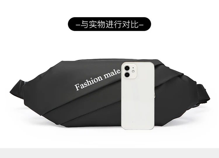 Men’s Fashion Crossbody Casual Bags Unisex Fashion Shoulder Bag Adjustable Strap Durable Daily Use Sling Bag