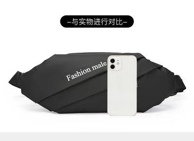 Men’s Fashion Crossbody Casual Bags Unisex Fashion Shoulder Bag Adjustable Strap Durable Daily Use Sling Bag