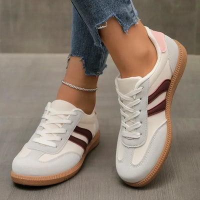 Women Designer Sneakers 2025 New Round Head Deep Mouth Light Sneakers Breathable Casual Versatile Sneakers Zapatos De Mujer