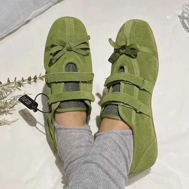 Women Ballet Dance Flat Shoes Walking Spring Sport Shoes Woman Sneakers