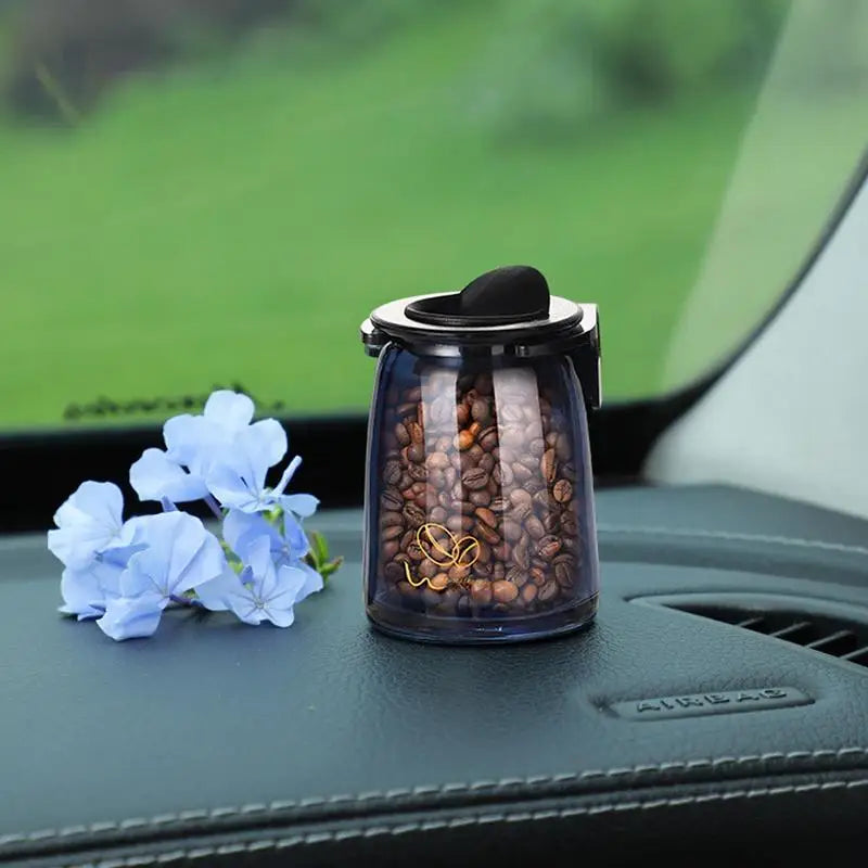 Car Air Diffusers Solid Coffee Mellow auto Aromatherapy Fragrance Diffuser Decorative Air Vent Clip Easy Installation