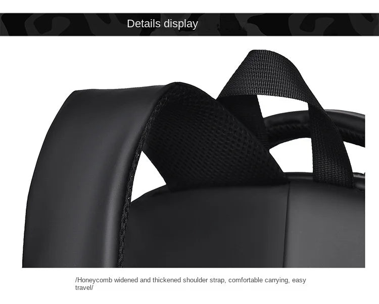 Casual Bags For Men Luxury Designer Commuting Backpack With Large Capacity Leisure Travel  Computer Bags Student Shoulder Bags