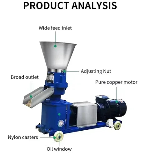 Pet Food Processing Machines Feed Pallet Making Machine Animal Feed Pellet Livestock Feed Machine