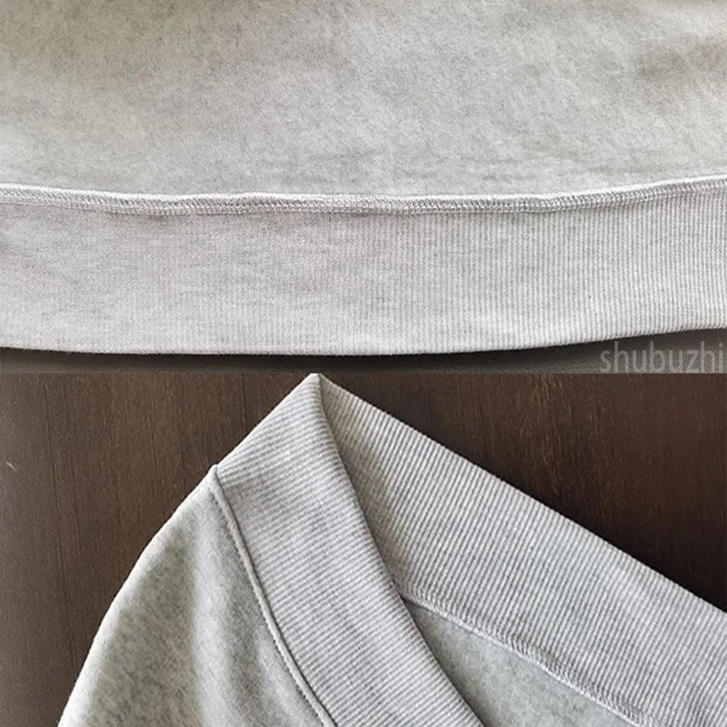 Men White Graphic Sweatshirts 1976 Printed Long Sleeve T-shirt Cotton Hiphop Tees Sports Top Men Clothing Comfortable Breathable