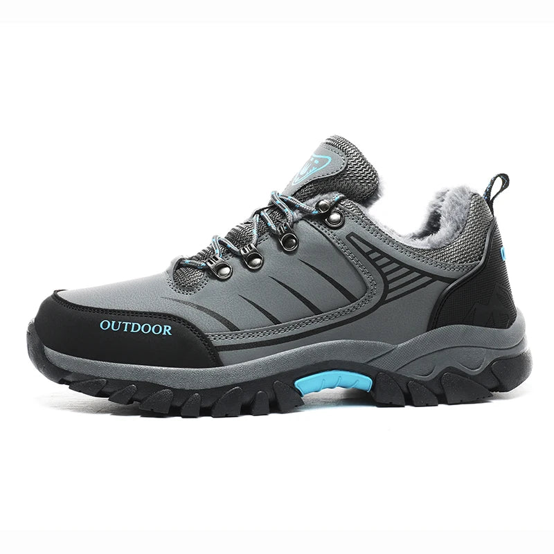 Men's Sneakers Outdoor Low-top Men's Hiking Shoes for Mountain Climbing and Warmth Men's Boots Outdoor Hiking Boots Work Shoes