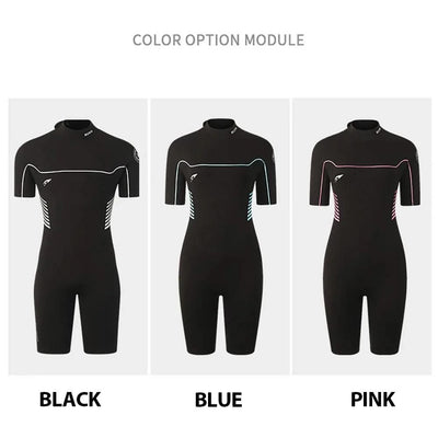Wetsuit Shorts Women Men Diving Suit Underwater