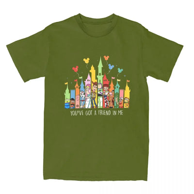 Toy Story Friends Men Women T Shirts Accessories Vintage Tees T-Shirt Cotton Christmas Present Clothing