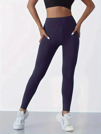 Women Side Stripe Sports Fitness Yoga Leggings Activewear