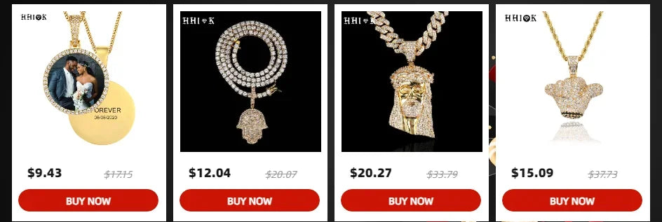 Luxury Necklaces 18k Gold Plated Rainbow Zircon Necklace Trendy Clavicle Chain Fashion Jewelry For Women Birthday Gift