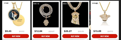 Luxury Necklaces 18k Gold Plated Rainbow Zircon Necklace Trendy Clavicle Chain Fashion Jewelry For Women Birthday Gift