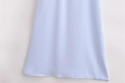 Women's 2025 New Dresses Summer Elegant Fashion Slim V-neck Street Holiday Long Dress Young Women Chic Comfortable Dress