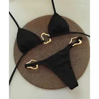 2025 New Bikini Sexy Tie Dye Split swimwear for woman Swimwear Women - Elanique