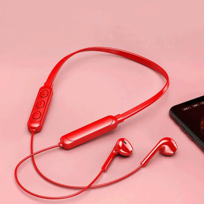 Neck-Hanging Type Neckband Sports Earphone Wireless Earphones With Mic Bluetooth Headset Bluetooth Headphone Bluetooth Earphone