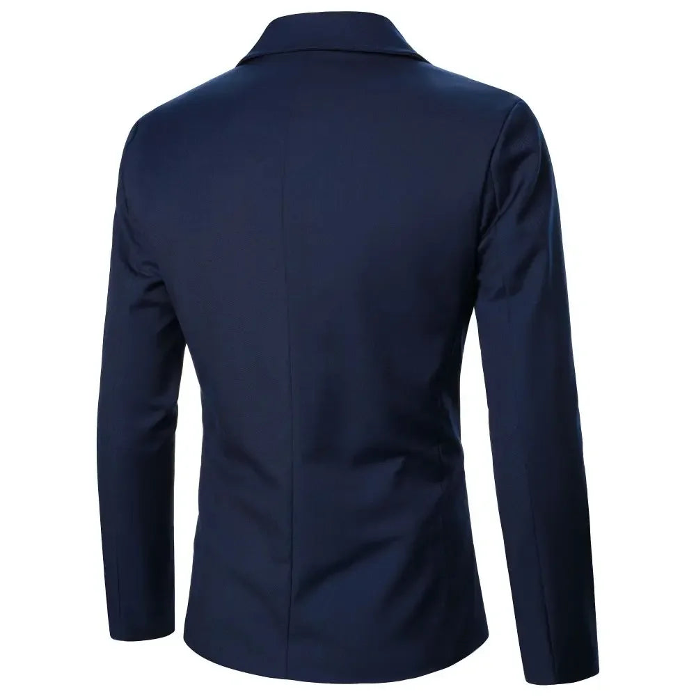 Men's Suit Jacket Casual Business Style Men's Blazer Wedding Dinner Party Office Worker Meeting Daily Wear Men's Suit Jacket