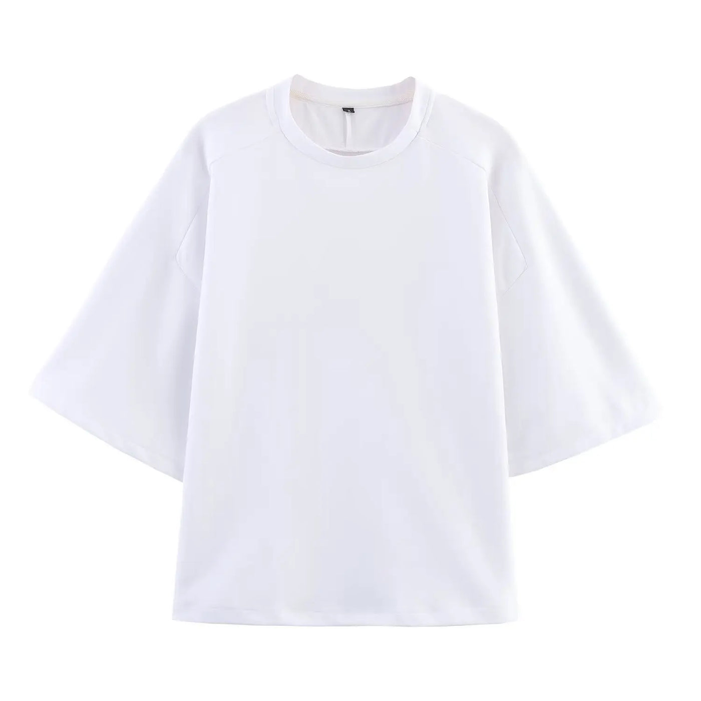 Women Summer Fashion 2 Pieces Short Sets Solid Loose T-Shirt and High Elastic Waist  Shorts Sportswear Female Chic Lady