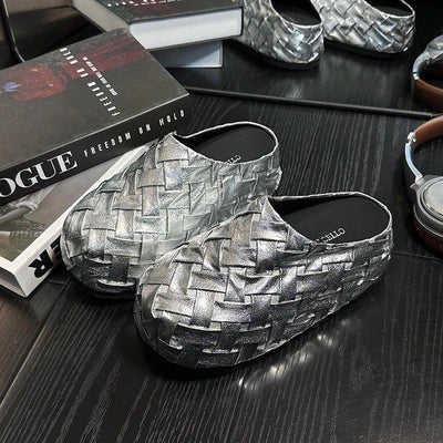 Women Mules Shoes Flats Platform Slippers Summer Sandals Designer Woman 2025 Trend Slingback Flip Flops Casual Sneakers Mujer