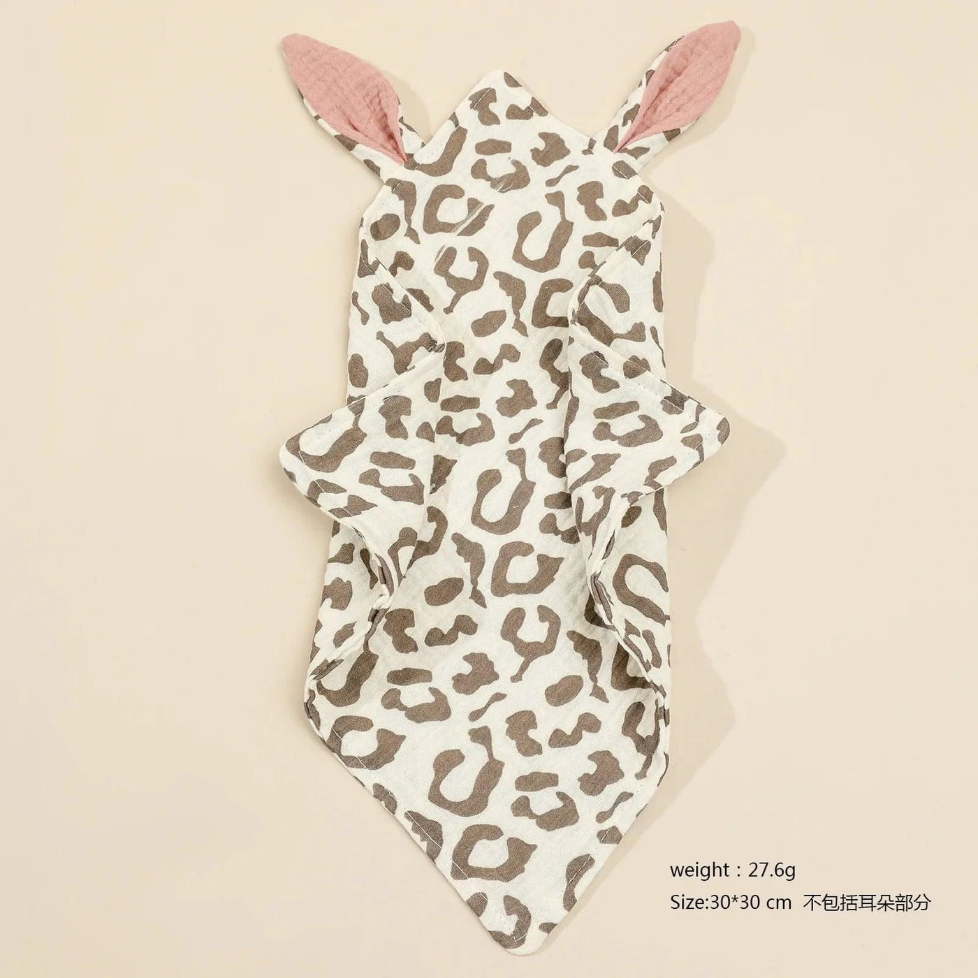 Baby Rabbit Cotton Muslin Comforter Sleeping Dolls |Blanket | Soft Soothe Appease Towel |Bibs| Burp Cloths Infant