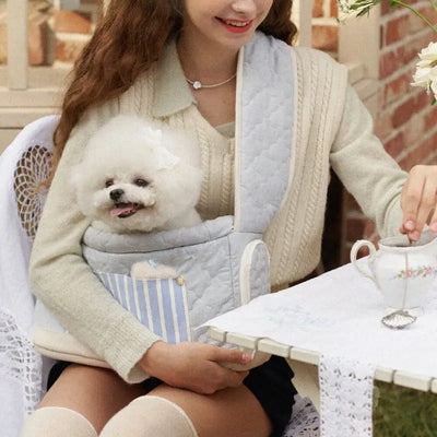 Portable Pet Bag Multifunctional pet carrier soft sided carrier pet sling bag for Cats and Dogs outdoor pet carrier bag pink