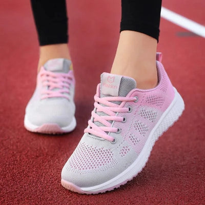 2024 Women Sport Shoes Fashion Platform Sneakers Ladies Spring Winter Flats Running Shoes for Woman - Elanique