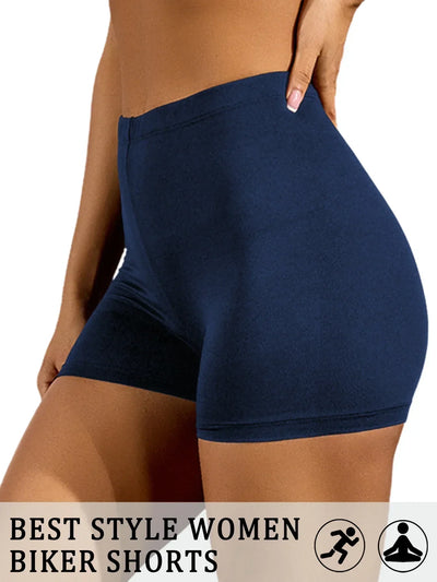 Biker Shorts For Women Super Soft No See Through Workout Yoga Running Cycling Push Up Gym Fitness Shorts Women's Activewear