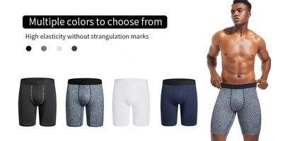 Cotton Print Boxers For Man Underwear Mens Boxer Shorts And Underpants Sexy Men's Panties Plus Size Calecon Homme Brands