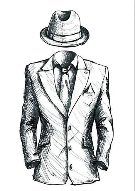 Men Suits High Quality Black 3 Piece Jacket Pants Vest Elegant Blazer Luxury Outfits Set Wedding Evening Party Costume Homme