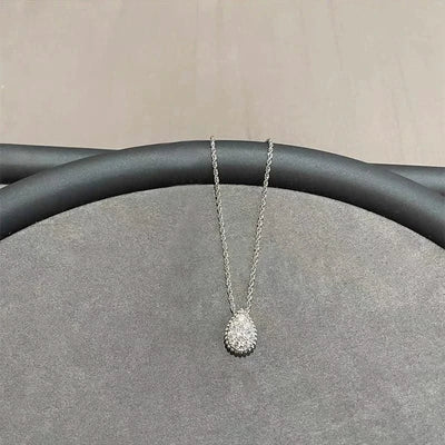 Women's Drip Diamond Necklace 18K Gold Plated Elegant Gift for Her
