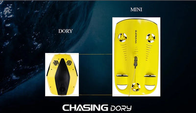 Mini Underwater Drone CHASING DORY Diving Drone with 1080P Camera 15M Depth APP control