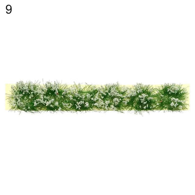 DIY Miniature Garden Decor Durable Static Scenery Model Landscape Wargame Grass Tufts Building Layout Sand Table Flower Cluster