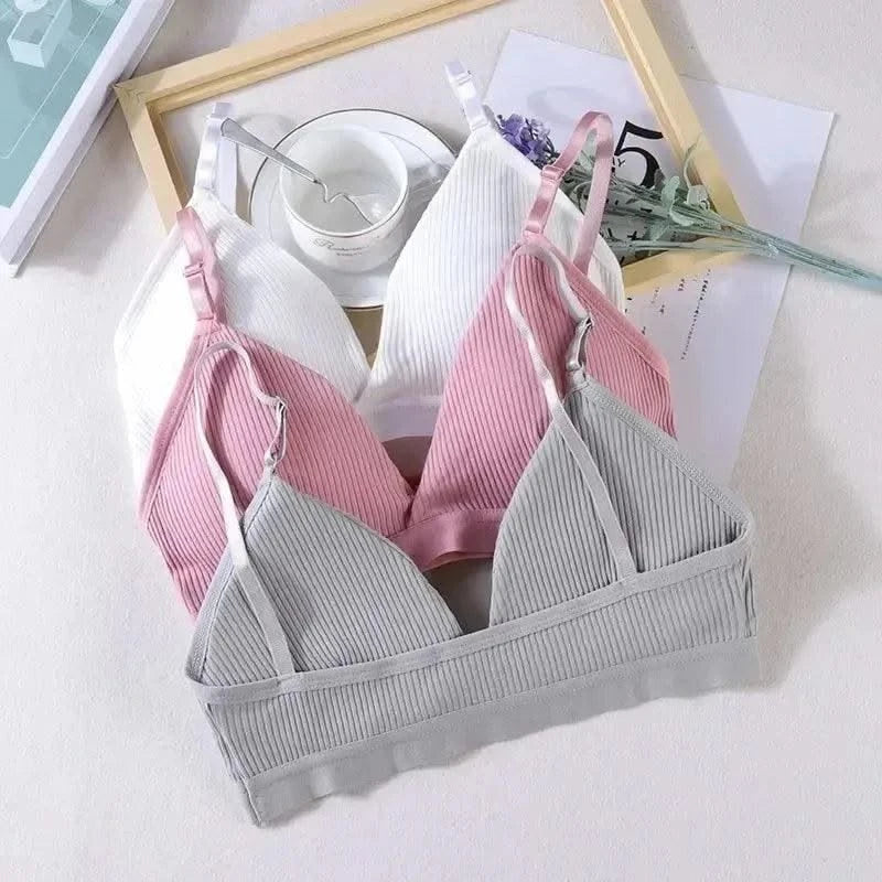 Women Yoga Sports Bras Triangle Cup Underwear