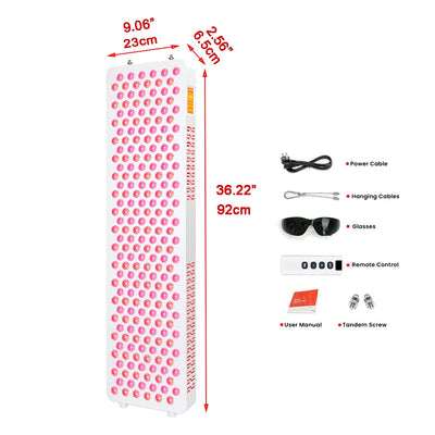 8Spectrum No blue light Near Infared Light Therapy Pain Relief RLpro300 Red Light Therapy Full Body  with stand