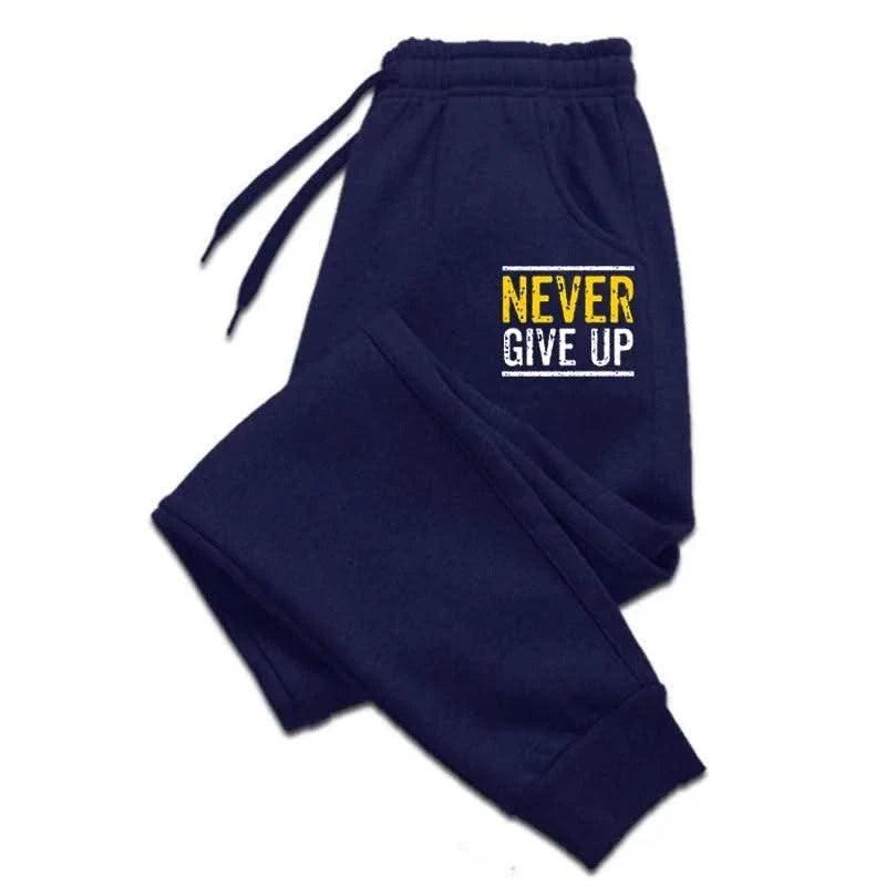 Men's Activewear Joggers Performance Fabric Workout Pants Secure Pockets Fitness Training Athletic Trousers