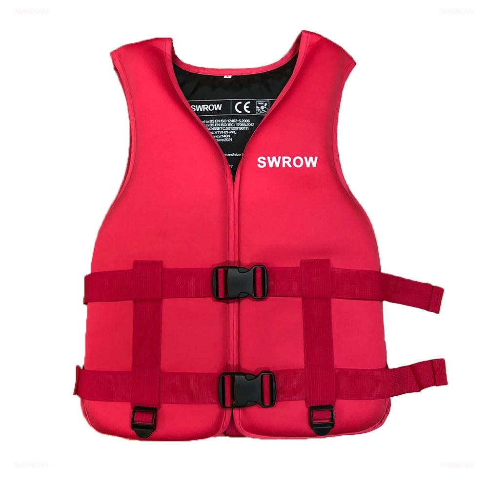 Life Jacket for Adults, Surf, Motorboats, Ski, Kayak, Fishing, Wakeboard, Raft, Rescue Boat, Drifting, Life Safety Vest