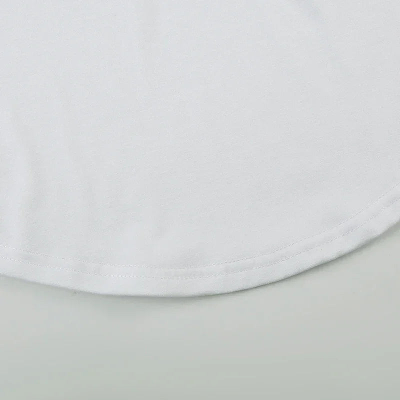 Korean Style Stripe Patchwork Women T-Shirts Short Sleeves Slim Fit Simple Causal Office Lady Clothing