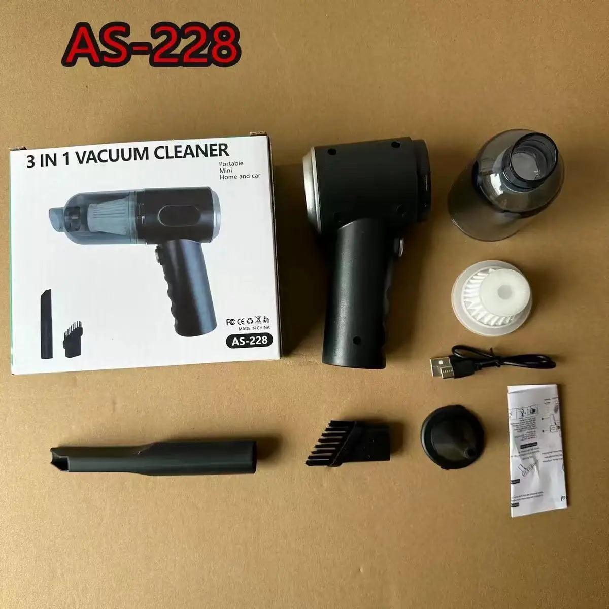 New Portable Small Vacuum Cleaner For Multi Purpose Vehicles Small Household Pump Handheld Car Vacuum Cleaner