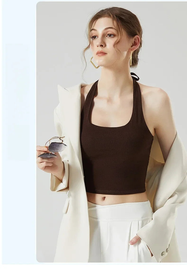 Underwear Women No Steel Gathering Anti-Sagging Camisole Vest Female Bustier Bustier Wrap Soft Breathable With Bra Pads 3Pcs