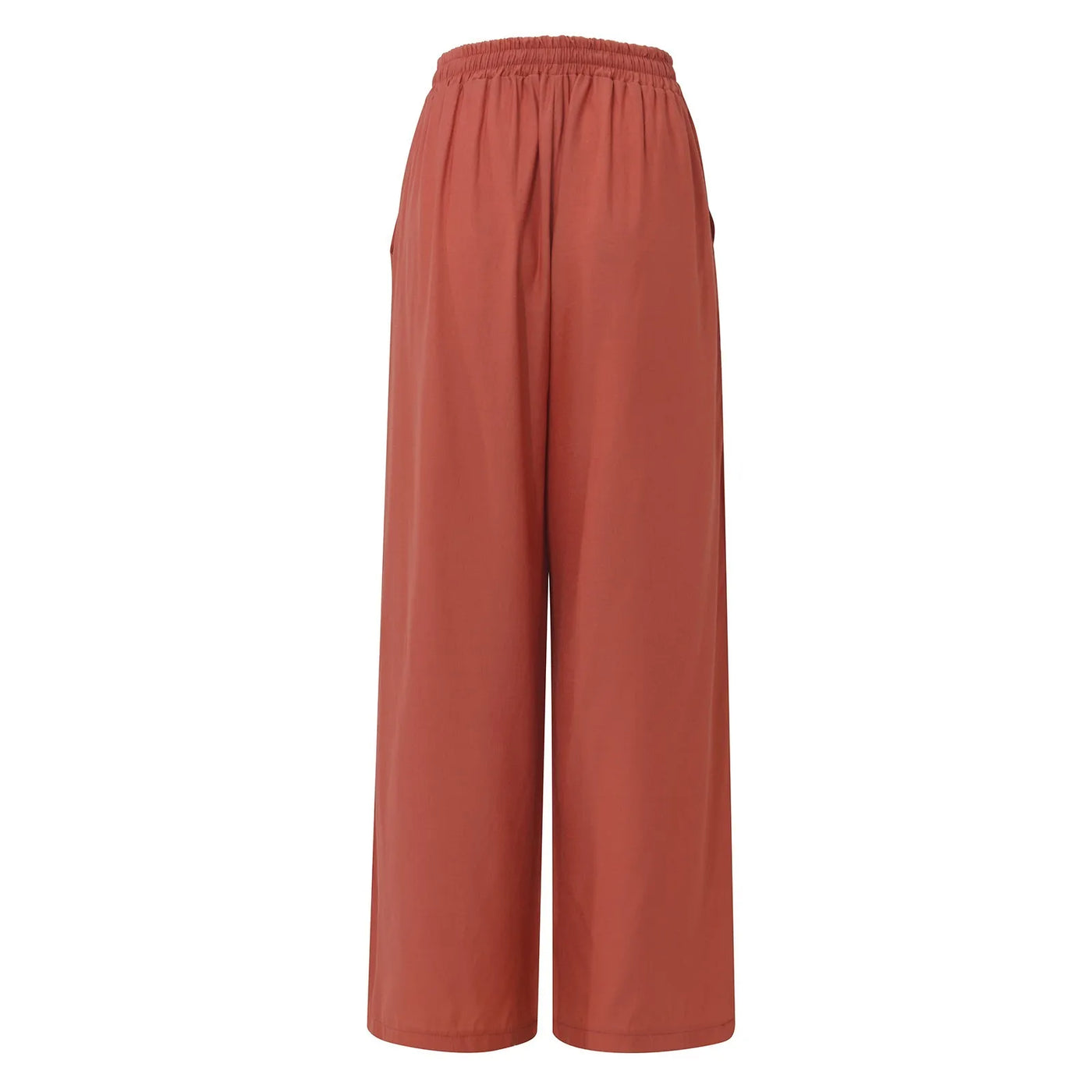 Women's Wide Leg Pants High Waist Casual trousers Solid Color Elastic Waist Tie Belt Loose Sweatpants gym pantalones de mujer
