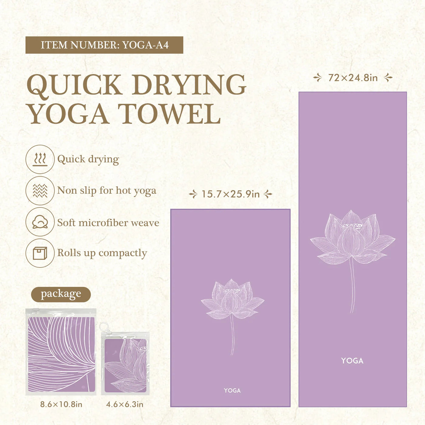 Eco-Friendly Yoga Mat Cover - Anti-Slip, Odor-Resistant, Lightweight, for Travel & Home Workouts - 필라테스 (Pilates)