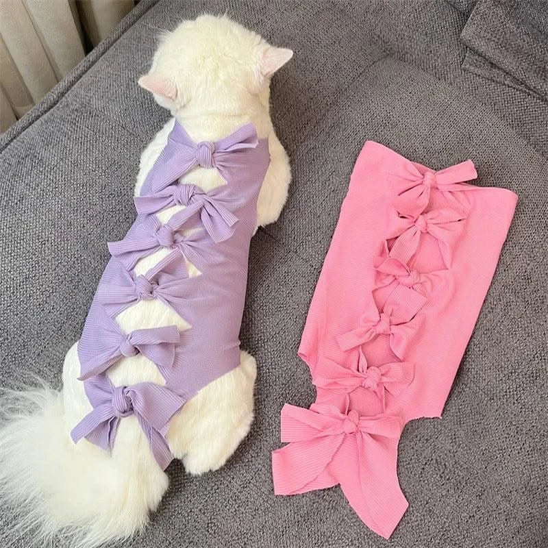 Cat Weaning Sterilization Suit Cats Anti-licking Sterilization Clothes Pet Surgery Recovery Suit Castration Wound Recovery Cloth
