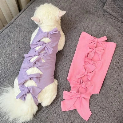 Cat Weaning Sterilization Suit Cats Anti-licking Sterilization Clothes Pet Surgery Recovery Suit Castration Wound Recovery Cloth